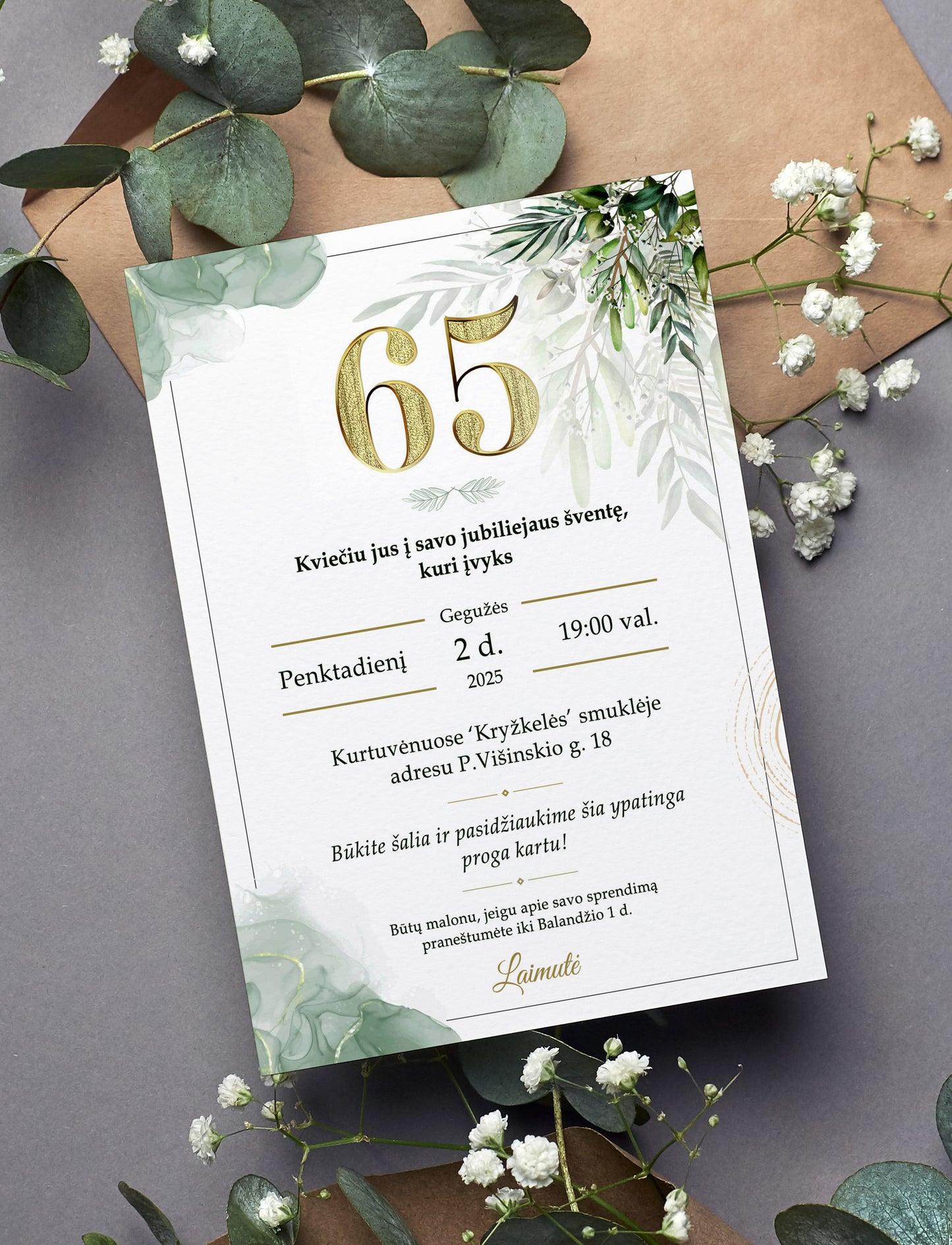 Digital invitations