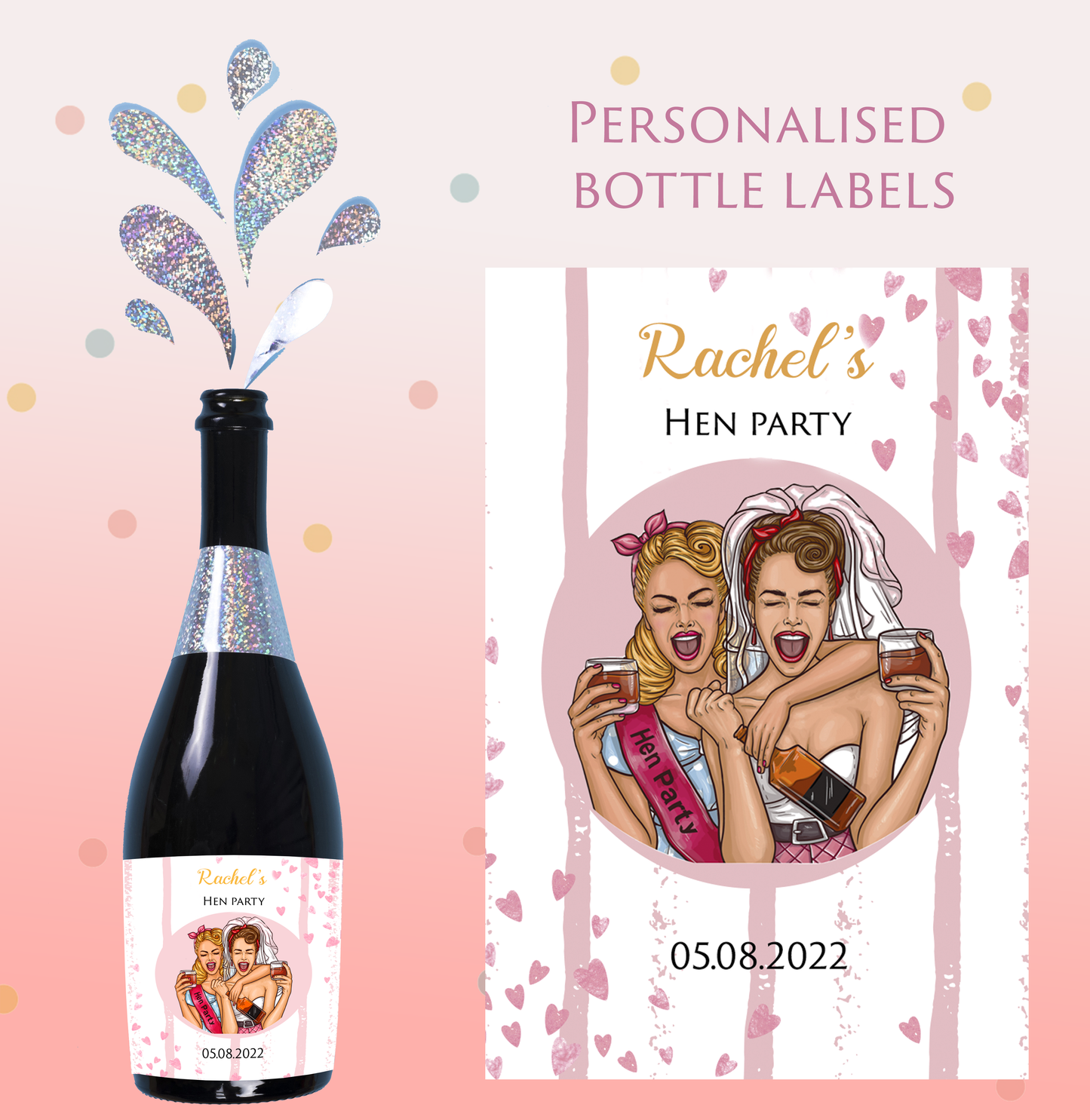 Personalised Bottle Labels