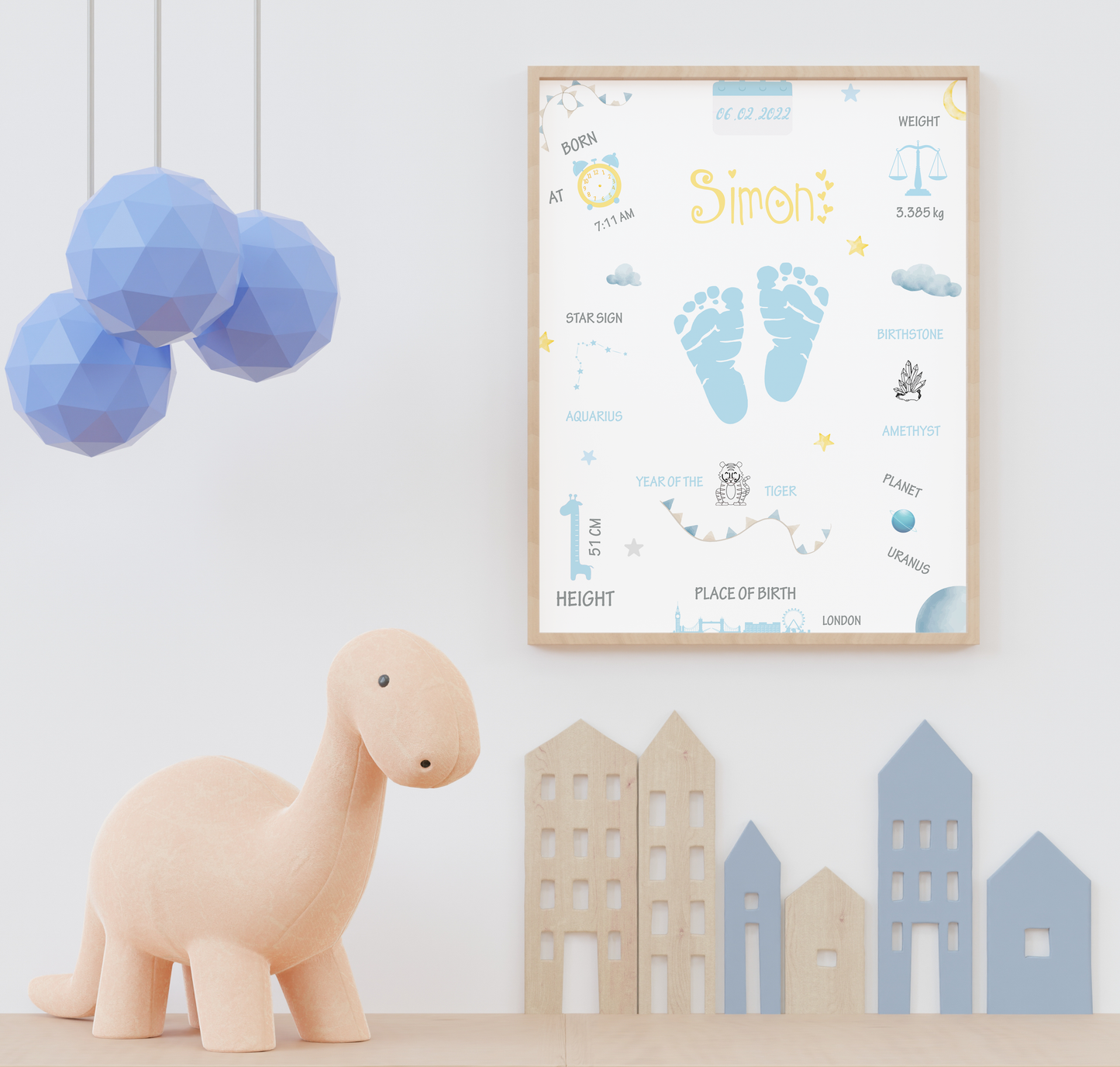 Personalised Baby Print