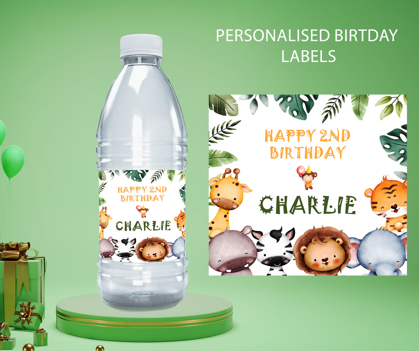 Personalised Bottle Labels