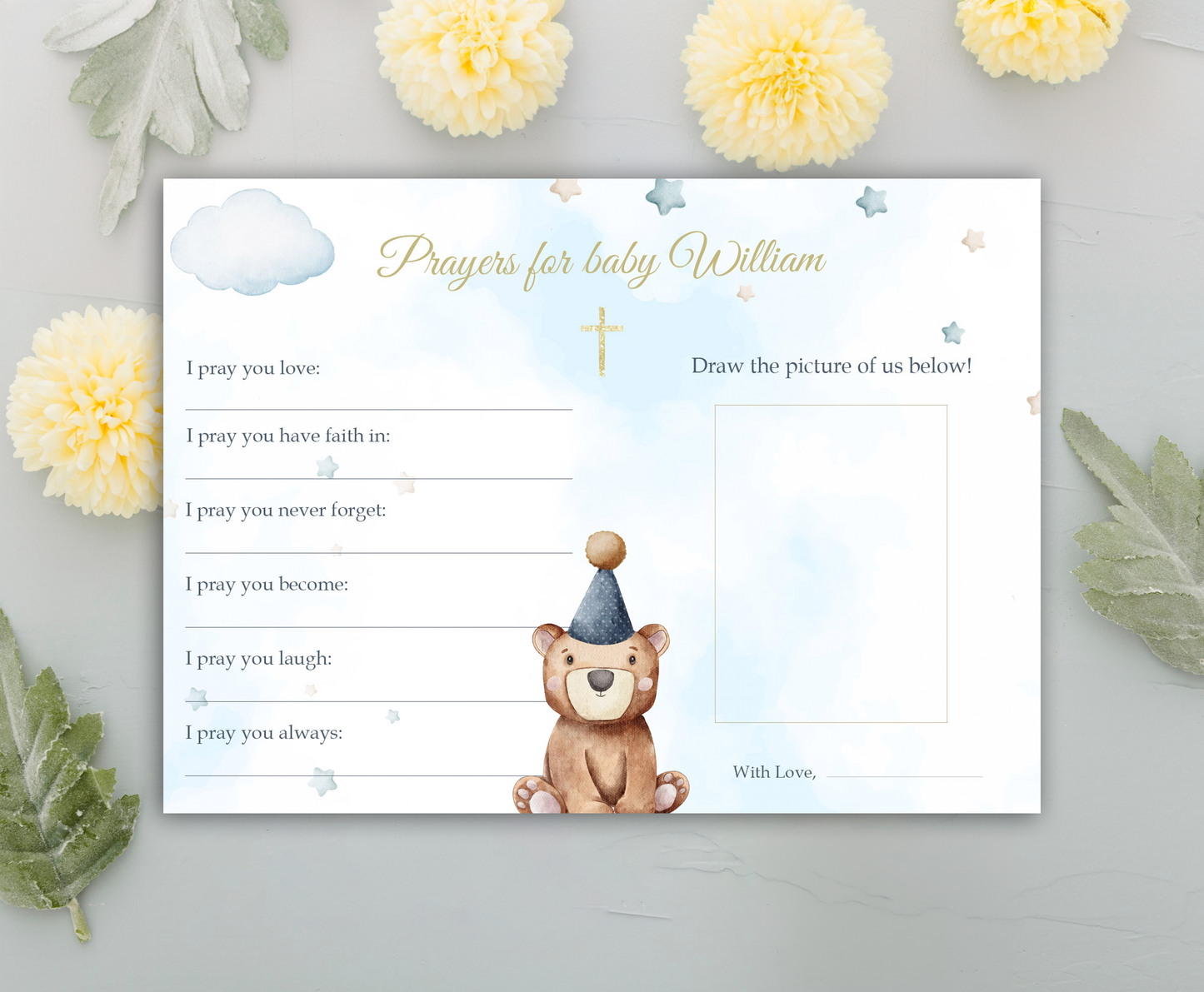 Personalised Christening Invitation Bundle 👼🌟