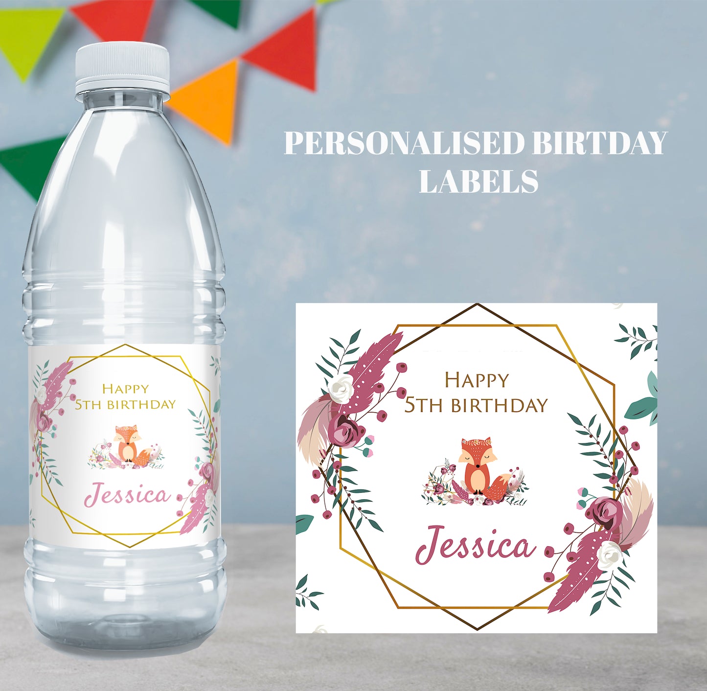 Personalised Bottle Labels