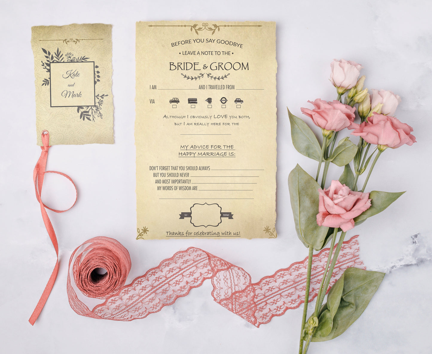 Wedding Wisdom Cards